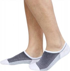 img 1 attached to JORMATT Unisex Non-Slip Mesh Knit Cotton No-Show Socks For Casual Wear (Pack Of 6-8)