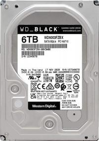 img 3 attached to 💾 WD Black Performance Internal Hard Drive HDD - 6TB, 7200 RPM, SATA 6 Gb/s, 256 MB Cache, 3.5" Form Factor - WD6003FZBX