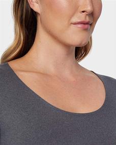 img 2 attached to 🔥 Stay Warm and Cozy with 32 DEGREES Thermal Lightweight Baselayer Women's Clothing for Lingerie, Sleep & Lounge