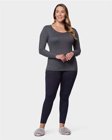 img 3 attached to 🔥 Stay Warm and Cozy with 32 DEGREES Thermal Lightweight Baselayer Women's Clothing for Lingerie, Sleep & Lounge