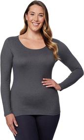 img 4 attached to 🔥 Stay Warm and Cozy with 32 DEGREES Thermal Lightweight Baselayer Women's Clothing for Lingerie, Sleep & Lounge