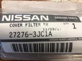 img 1 attached to NISSAN CABIN FILTER COVER DOOR