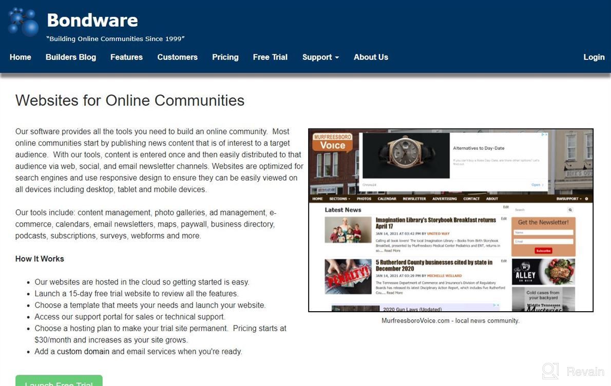 img 1 attached to Bondware CMS review by Dustin Lannan