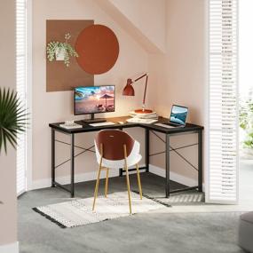 img 1 attached to Efficient And Ergonomic L-Shaped Desk For Home Or Office
