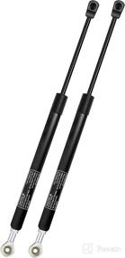 img 4 attached to 🚘 Pair of Rear Window Lift Supports Gas Springs Shocks for Chevy Blazer, Oldsmobile Bravada, GMC Jimmy (4-Door Only)