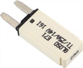 img 1 attached to Защитите свою электрическую систему с помощью автоматического выключателя GLOSO E71 2,8 мм Автоматические выключатели Mini ATM 25Amp с автоматическим сбросом — 1 упаковка (25 А)