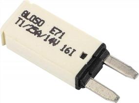 img 2 attached to Защитите свою электрическую систему с помощью автоматического выключателя GLOSO E71 2,8 мм Автоматические выключатели Mini ATM 25Amp с автоматическим сбросом — 1 упаковка (25 А)