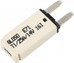 img 4 attached to Защитите свою электрическую систему с помощью автоматического выключателя GLOSO E71 2,8 мм Автоматические выключатели Mini ATM 25Amp с автоматическим сбросом — 1 упаковка (25 А)