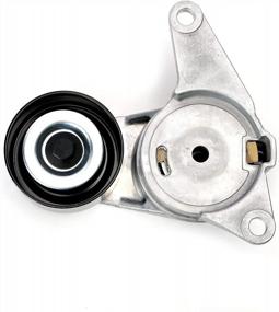img 1 attached to Drive Belt Tensioner Assembly With Pulley 12575509 For Chevy Equinox, Camaro, Malibu, Caprice, Impala; GMC Acadia, Terrain; Saturn Vue, Outlook; Buick Lacrosse (2005-2018) 3.6L/3.0L/2.8L V6 Engine