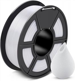 img 4 attached to SUNLU PETG 3D Printer Filament - Super Neat Spool, White, Strong And Accurate 1.75Mm Dimension, 1KG (2.2LB) Weight, 320 Meters Length, +/-0.02Mm Tolerance