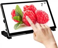 wimaxit raspberry monitor 1024x600 raspbian 7", portable, touchscreen, m728, hd, hdmi логотип