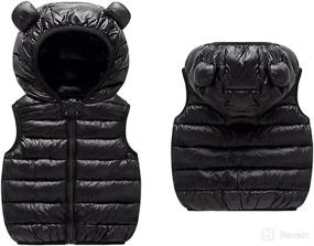img 1 attached to AIWUHE Hooded Puffer Lightweight Sleeveless Apparel & Accessories Baby Boys best: Clothing