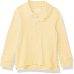 img 2 attached to Childrens Place Uniform Sleeve Pique Boys' Clothing : Tops, Tees & Shirts