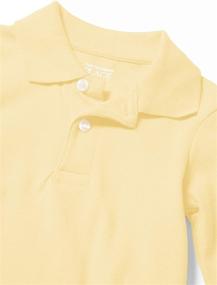 img 1 attached to Childrens Place Uniform Sleeve Pique Boys' Clothing : Tops, Tees & Shirts