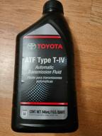 img 1 attached to Transmission oil TOYOTA ATF Type T-IV, 4 l review by Wiktor elazny ᠌