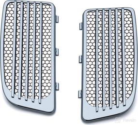 img 3 attached to 🏍️ Enhance Your Harley-Davidson Twin Cooled Motorcycle with Kuryakyn 7681 Radiator Grills: Chrome, 1 Pair (2014-19)