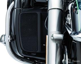 img 2 attached to 🏍️ Enhance Your Harley-Davidson Twin Cooled Motorcycle with Kuryakyn 7681 Radiator Grills: Chrome, 1 Pair (2014-19)