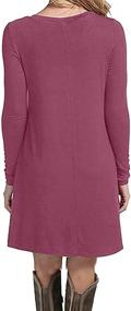 img 2 attached to MOLERANI Womens Casual Sleeve T Shirt Women's Clothing ~ Dresses