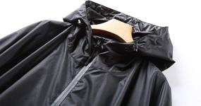 img 2 attached to Stylish Women's Polyester Waterproof Raincoat - Ideal for Outdoor Activities