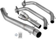 🔥 qiilu full exhaust system pipe middle pipe slip on - yamaha yzf r25 r3 2015-2018: upgraded performance enhancement логотип