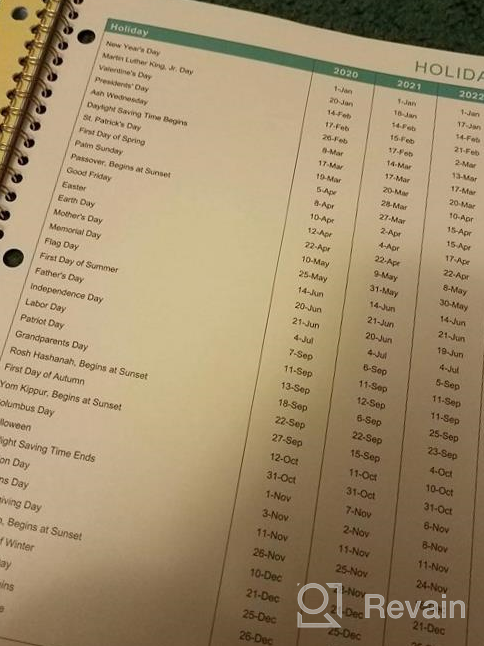 img 1 attached to Stay Organized With A 2023 Planner: Twin-Wire Binding, Thick Paper, And Weekly & Monthly Views From January To December - Ideal For Home, School, And Office review by Jason Nguyen