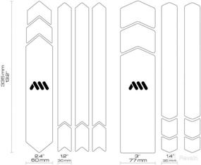 img 2 attached to 🔒 Ultimate Protection: All Mountain Style AMS High Impact Frame Guard Full - Safeguard Your Bike against Scratches and Dings