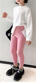 img 2 attached to 👖 Enhance Performance and Style with Betusline Stretch Length Athletic Leggings for Girls
