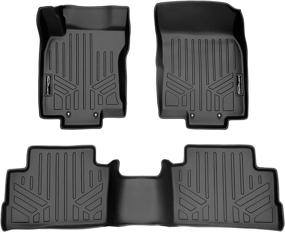 img 4 attached to Ultimate Protection: MAXLINER Custom Fit Floor Mats 2 Row Liner Set Black for 2017-2021 Nissan Rogue Sport