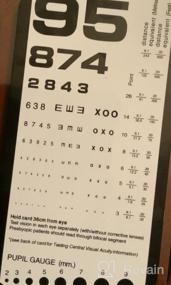 img 7 attached to Pocket Eye Chart - Snellen & Rosenbaum 2-In-1 For Optimal Vision Testing