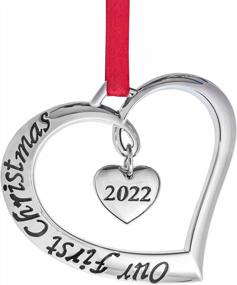 img 4 attached to Klikel 2022 Newlywed Ornament: Cherish Your First Christmas Together As Mr & Mrs