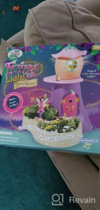 img 1 attached to My Fairy Garden — Light Treehouse — Color-Changing Light That Moves! — Plant And Grow Your Own Magical Garden — Ages 4+ review by Matthew Hall