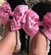img 1 attached to Jojo Siwa Slipper Socks for Girls review by Tonya Greene