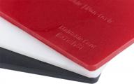 reusable moldable glue plastic card 3-pack: repair, create and mend all sorts of things with durable bond - red + black + white logo
