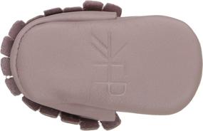 img 1 attached to Premium Soft Leather Moccasins Boys' Shoes - Freshly Picked Slippers