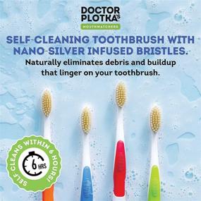 img 1 attached to 🪥 MOUTHWATCHERS Plotkas Bristle Toothbrushes - Your Ultimate Oral Care Solution