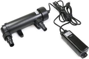 img 4 attached to Oxyful Non Submersible Ultraviolet Sterilizer Clarifier Fish & Aquatic Pets for Aquarium Lights