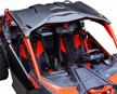 upgrade your can am maverick x3 with kemimoto x3 hard top roof compatible with models 2017-2023, replacing oem # 715002902 (2 doors) logo