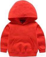 🧥 ziweistar unisex toddler baby boy girl hoodies: a comfy and stylish choice for little ones during fall/winter логотип