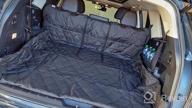 img 1 attached to Extra Large SUV Cargo Liner With 60/40 Split And Armrest Pass-Through Compatibility - Black, Made In USA By 4Knines review by Deonte Bates