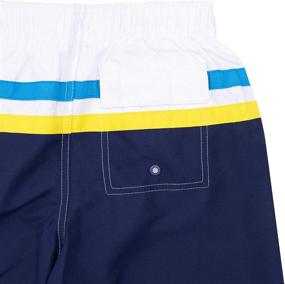 img 1 attached to 🌈 Discover the Classic Charm of LAGUNA Vintage Rainbow Volley Boardshorts for Boys: Premium Swimwear!