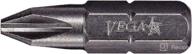 🔧 professional grade vega 100pc phillips #2 power tool screwdriver insert bits (model: 125p2a) logo