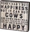 rustic charm: buy cows primitives by kathy farmhouse square box sign logo