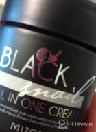 img 1 attached to MIZON Black Snail All In One Cream, Premium, Snail Repair Cream, Intensive Care, Korean Skin Care, Facial Moisturizing, Snail Mucin Extract, Wrinkle Care, Firming (75Ml / 2.54 Fl Oz) review by John Harvieux