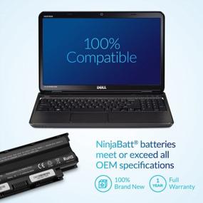 img 1 attached to Unleash The Power Of Your Dell Laptop With NinjaBatt High-Performance Battery [6 Cells/4400MAh]