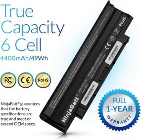 img 2 attached to Unleash The Power Of Your Dell Laptop With NinjaBatt High-Performance Battery [6 Cells/4400MAh]