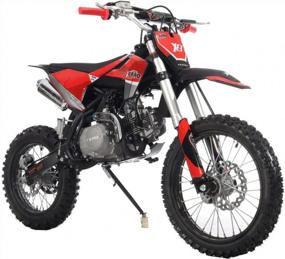 img 2 attached to X-PRO 125Cc Dirt Bike Pit Bike Adults Dirt Pit Bike 125 Dirt Bike Dirt Pitbike,Big 17"/14" Tires! Cradle Type Steel Tube Frame! (Red)