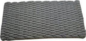 img 4 attached to 🐾 Rockport Rope 2438600 Super Duty Pet Mat - Large Gray Mat for Ultimate Pet Comfort and Durability (24" x 38")