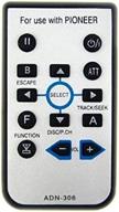 📱 pioneer avic-z110bt avic-d1 d2 d3 mvh-1400nex avh-2500nex avh-4200nex remote control with battery logo