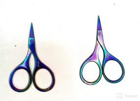 img 1 attached to 👶 Practical Baby Scissors: Set of 2 for Safe and Easy Trimming