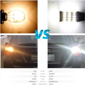 img 1 attached to LUYED 2 Backup Reverse Lights 1000 Lumens 360-Degree Shine 921 912 W 16W 4014&3030 48-EX Chipsets Xenon White Extremely Bright